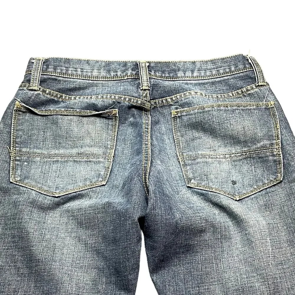 Op Jeans 1972 Slim Straight Men's Size 32x30 Well Worn Broke in ** Flaws Read ** - Picture 5 of 9